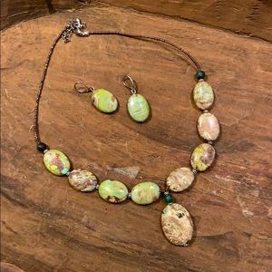 Necklace and Matching Earrings